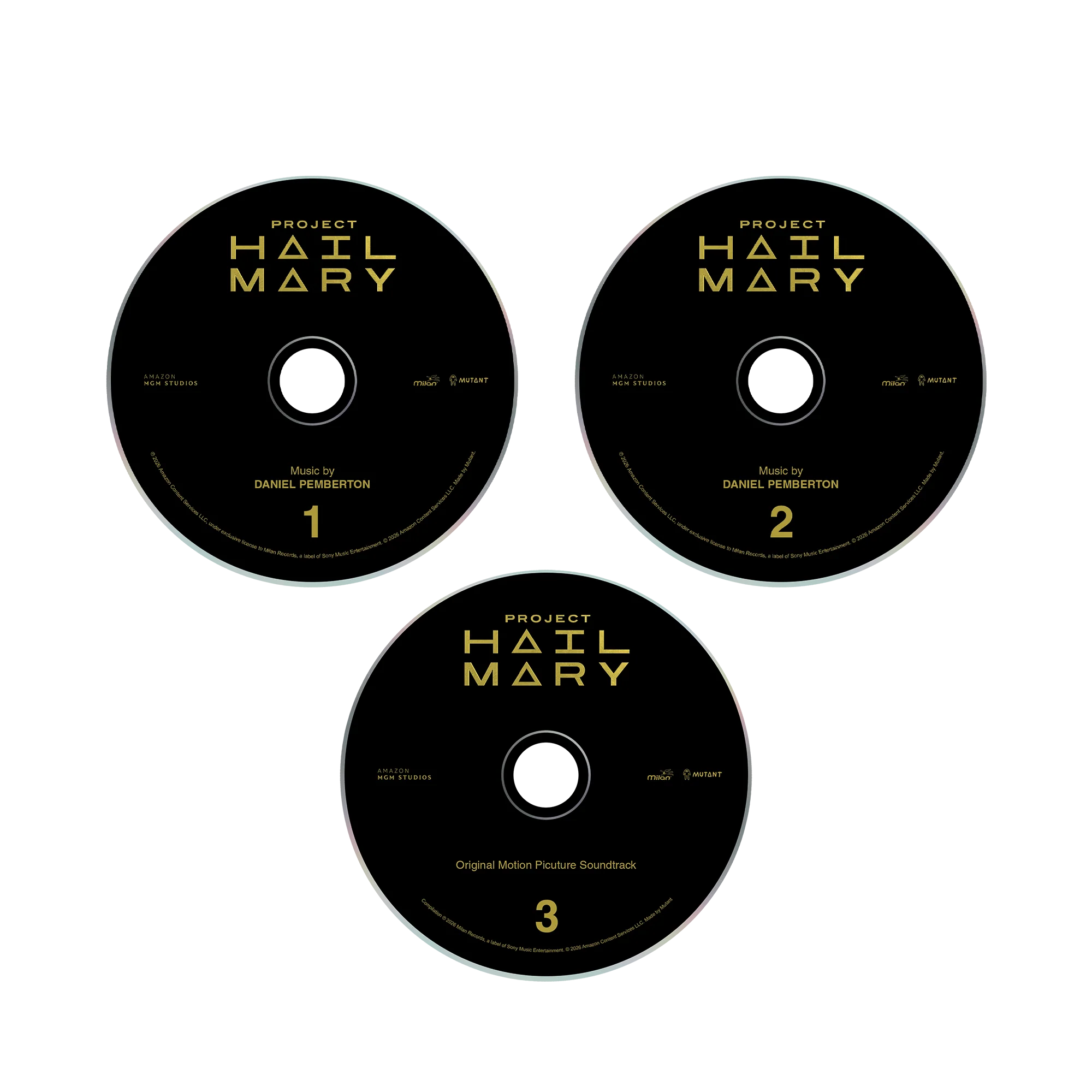 Project Hail Mary - The Complete Amazon MGM Studios Soundtrack 3XCD - Image 3