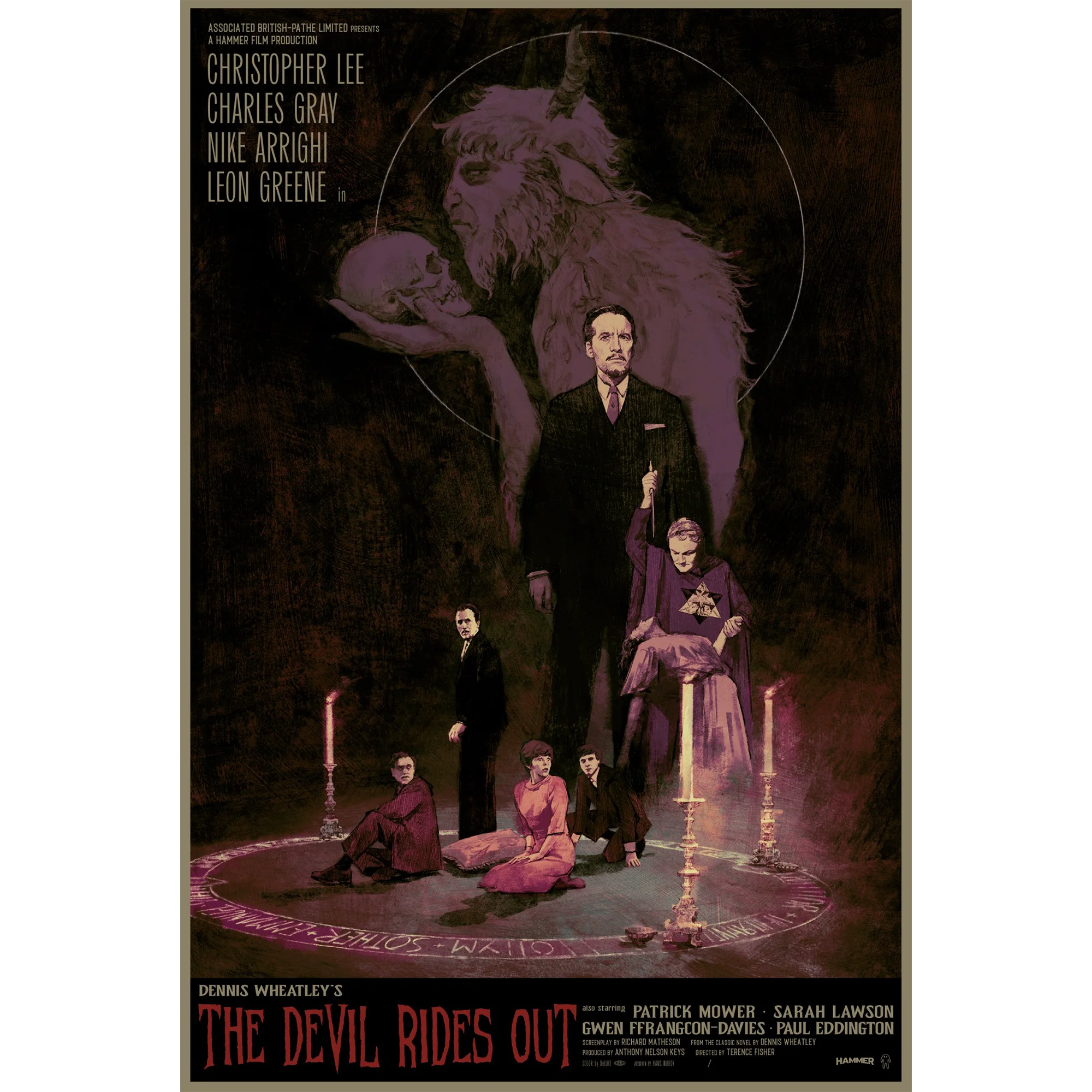 The Devil Rides Out Variant Poster